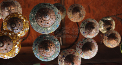 卡帕多奇亚,蜡烛,水平画幅,土耳其,无人,不对称,亚洲,照明设备,多色的,摄影