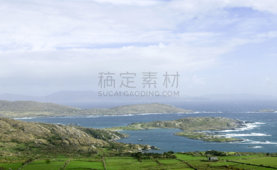 爱尔兰共和国,半岛,非都市风光,旅游目的地,水平画幅,绿色,地形,无人,欧洲,大西洋
