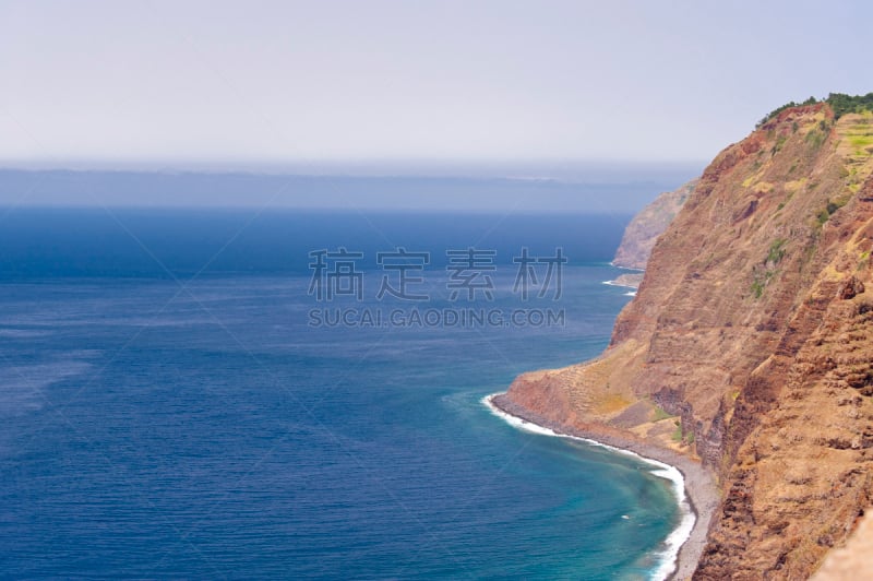 马德拉,水,水平画幅,山,大西洋,大西洋群岛,海岸地形,户外,云景,葡萄牙