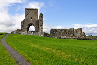 弗马纳区,北爱尔兰,修道院,岛,科罗拉多州,建筑工地,lower lough erne,恩尼斯基伦,纪念碑,教堂