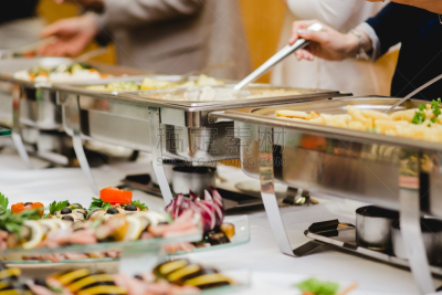 自助餐,食品,婚礼,饮食产业,餐厅负责人,正餐宴会,餐具,葡萄酒,水平画幅,开胃品
