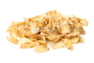 白色背景,干的,中医,百合花,花鳞茎,分离着色,传统,替代疗法,辅导讲座,水平画幅