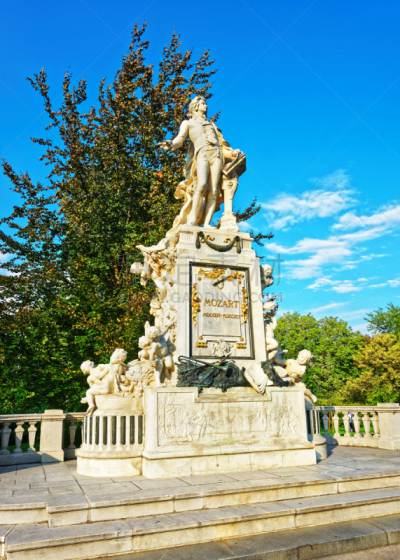 莫扎特雕像,城堡花园,公园,莫扎特,霍夫堡宫,古典音乐人,维也纳,作曲家,垂直画幅,纪念碑