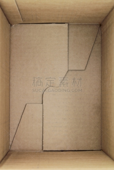 空的,盒子,里面,视角,三维图形,侧面视角,褐色,牛皮纸,水平画幅,器材箱