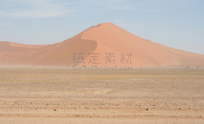 纳米布沙漠,苏丝斯黎,非洲,纳米比亚,沙丘,天空,留白,纹理效果,沙子,干的