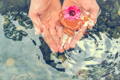 凹陷的,水,禅宗,留白,水平画幅,无人,水下,湿,特写,苏门答腊印度尼西亚