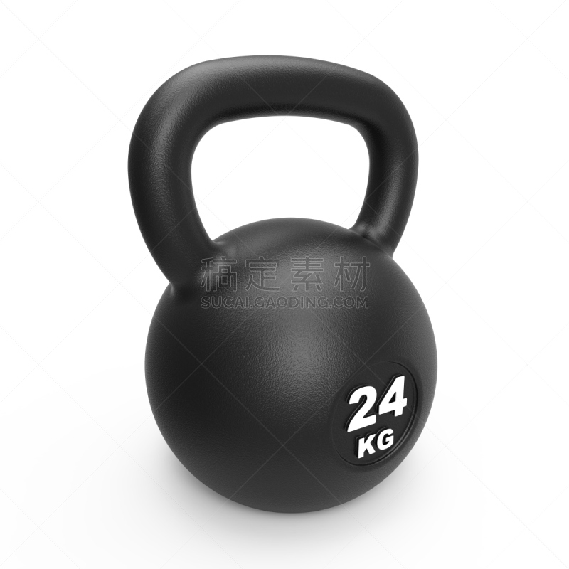 Classic cast iron kettlebell 24 kg