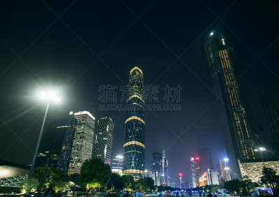 夜晚,东莞,珀尔里福,广州,广东省,水平画幅,无人,户外,都市风景,现代