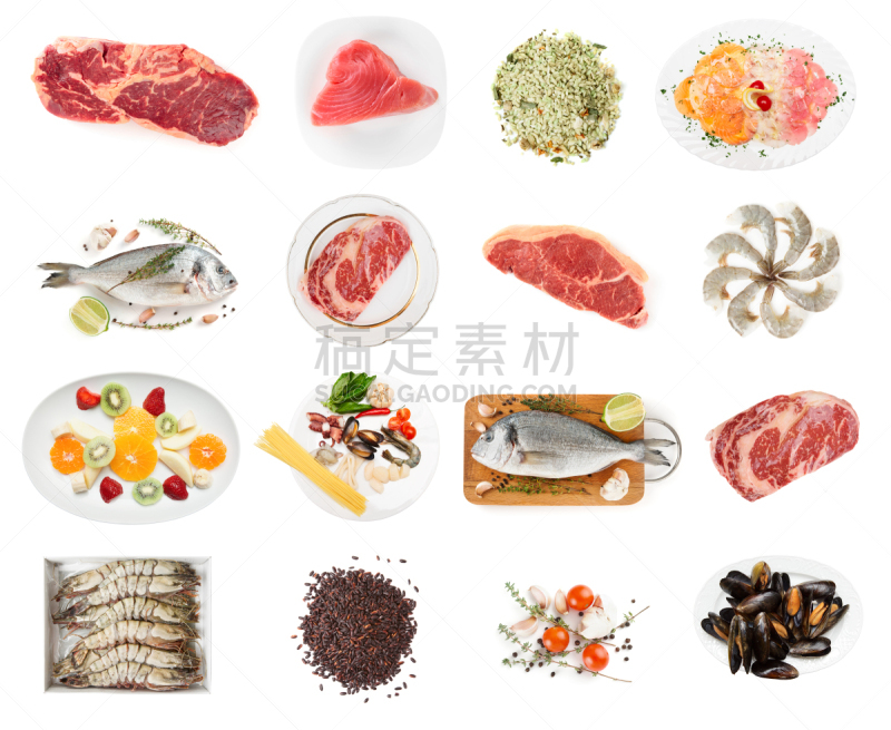 生食,白色,分离着色,carpaccio,黑米,神户,海鲷,黑胡椒子,鱼类,gilthead bream