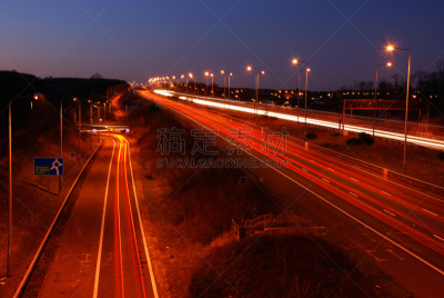 照明设备,汽车,公路,图像,荒废的时光,肯特岛,旅途,前灯,暗色,尾灯