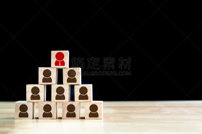 商务,人力资源,木制,立方体,领导能力,水平画幅,顾客,风险,经理,泰国