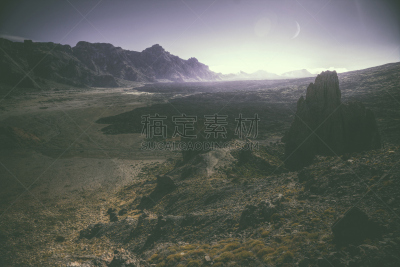 特内里费岛,西班牙,山,欧洲,西班牙公开赛,金丝雀,水平画幅,无人,大西洋群岛