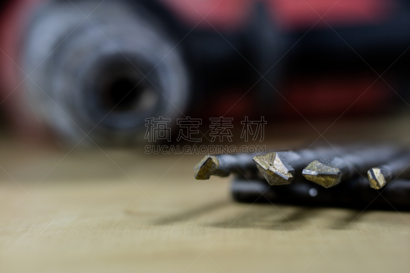 钻孔机,把手,多样,混凝土,背景聚焦,黑色背景,钻头,锤子,塞特神,水平画幅