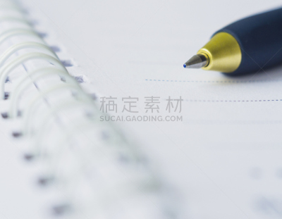 空白的,笔记本,水笔,选择对焦,大特写,球,水平画幅,档案,无人,新闻记者