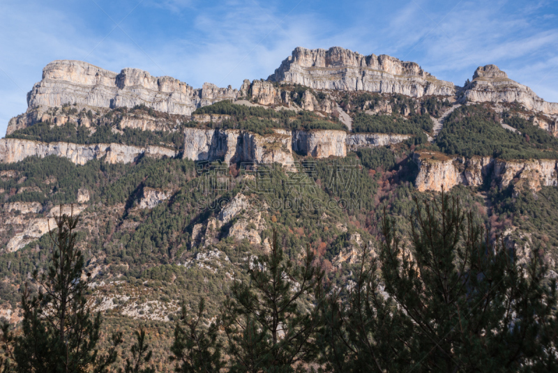 ordesa national park,宝丽丝山脉,尖峰,山谷,顺化,韦斯卡,阿拉贡,地名,水平画幅,山