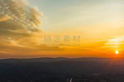 弄臣,看风景,天空,美,公园,气候,水平画幅,云,山,早晨