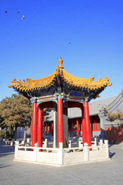 呼和浩特,内蒙古自治区,亭台楼阁,中国,风景,建筑外部,喇麻庙,二月,药丸,五个物体