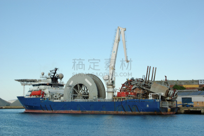 海港,血管,管道,水,天空,水平画幅,工业船,无人,蓝色,桑德兰