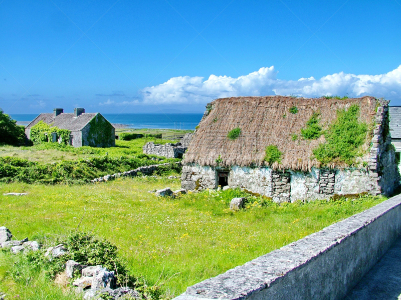 Thatched Cottage on Inis Mór