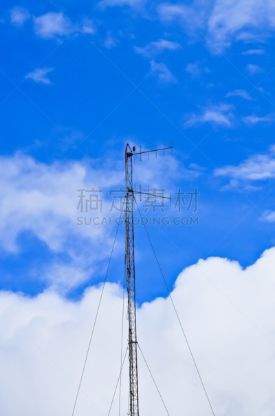 触角,蓝色,天空,云景,天线,com域名,无线电通信塔,垂直画幅,太空,技术