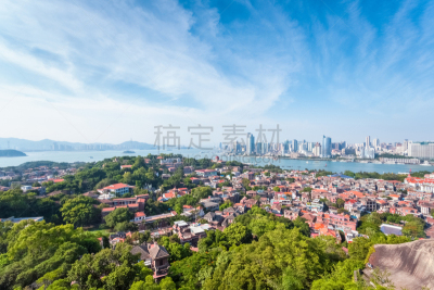 都市风景,岛,鼓浪屿,云,海岸线,岩石,户外,天空,建筑,厦门