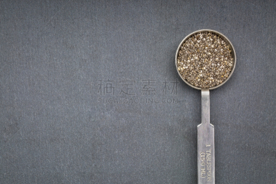量匙,种子,留白,饮食,圆形,灰色,水平画幅,无人,抽象,石材