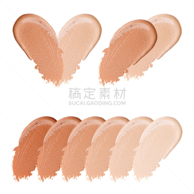 粉底,范围,有污迹的,美,褐色,彩妆,无人,奶油,化妆用品,白色
