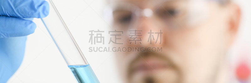 化学家,玻璃杯,男性,拿着,试管,装管,科学实验,家庭生活,实验室,营养品