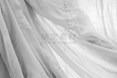蚊帐,网,弄皱的,白色,水平画幅,纺织品,无人,皱纹,泰国,纹理