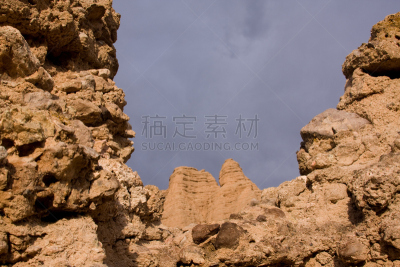 天空,岩石,悬崖,非都市风光,水平画幅,无人,户外,犹他,美国西南部,彩色图片