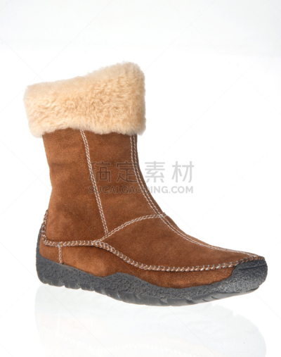 鞋子,白色背景,麂皮,岩羚羊,羊皮,垂直画幅,美,褐色,牛皮,人群