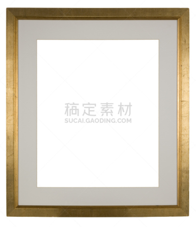 空的,相框,白色背景,分离着色,女睡衣,金叶,垂直画幅,留白,边框,艺术
