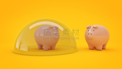 储蓄,概念,三维图形,中央银行,建筑施工屏障,救球,铃,经济,小猪扑满,安全人员