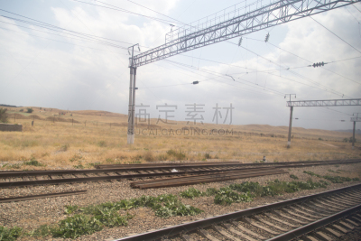 哈萨克斯坦,车站月台,东欧大草原,无人,美国运输安全管理局,岩石,风景线拱,图像,水平画幅,高尔夫球运动
