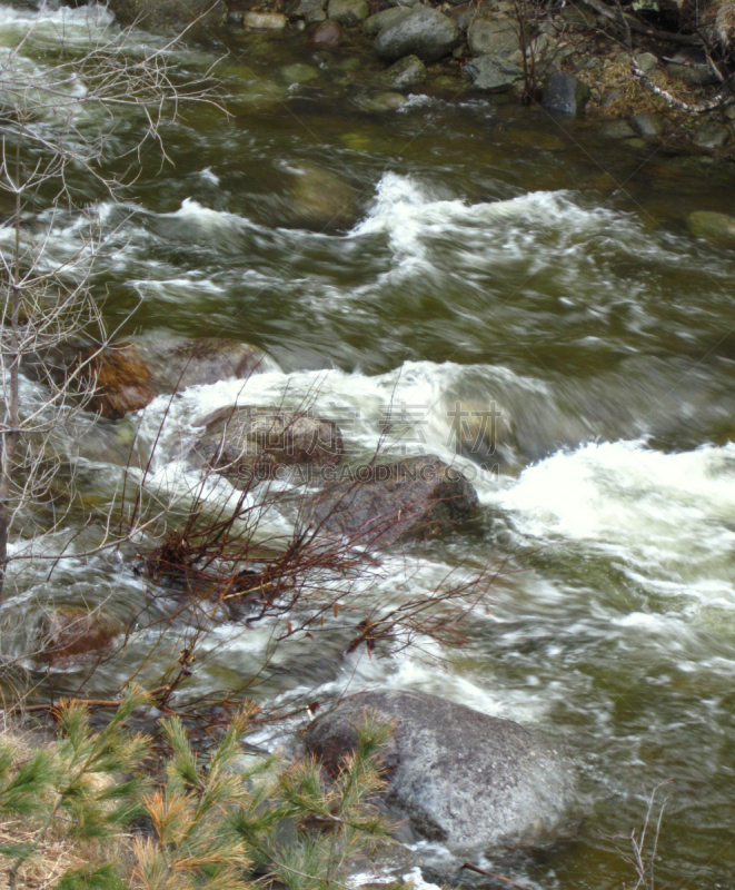 春天,river ausable,阿迪朗达克州立公园,垂直画幅,图像,北美,无人,阿迪隆戴克山脉,河流,岩石