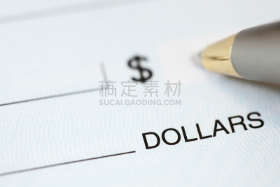 金融,支票,空白的,水平画幅,无人,美元符号,最终期限,银行业,组物体,文档