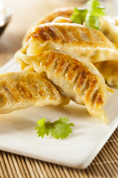 饺子,自制的,餐盘,素食,蔬菜,香料,食品,蒸菜,塞满了的