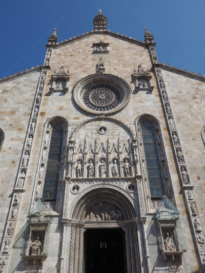 科摩,church of santa maria assunta,科莫,垂直画幅,建筑,无人,欧洲,建筑外部