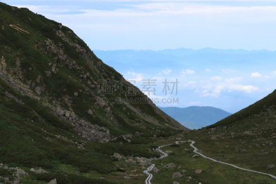 云,散步道,海洋,伆霸,飞驒山脉,日本阿尔卑斯山脉,长野县,平和,云景,风景