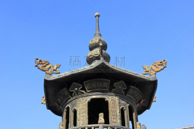 寺庙,铜,特写,熏香,禅宗,纪念物,古董,水平画幅,传统,机器