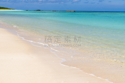 都市风景,海滩,波照间岛,休闲活动,枝繁叶茂,竹富町,纯净,旅行者,夏天,明亮