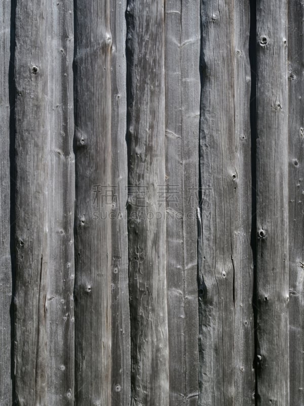 Fassade aus Tannenholz an einem historischen Gebäude im Freilichtmuseum Glentleiten. Ammergauer Alpen, Bayern, Deutschland, Europa