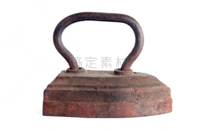 熨斗,过时的,留白,褐色,古董,重的,水平画幅,无人,古老的,古典式