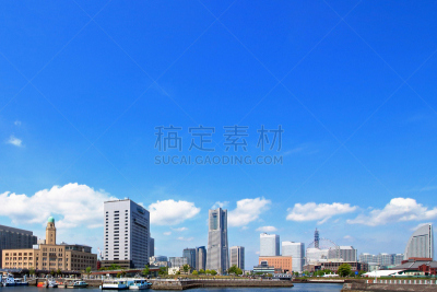 横滨高速铁路,居住区,城镇景观,云,著名景点,横滨地标大厦,2015年,户外,天空,城市