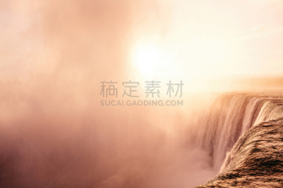 瀑布,粉色,特写,涂料,能源,水,天空,暴风雨,水平画幅,云