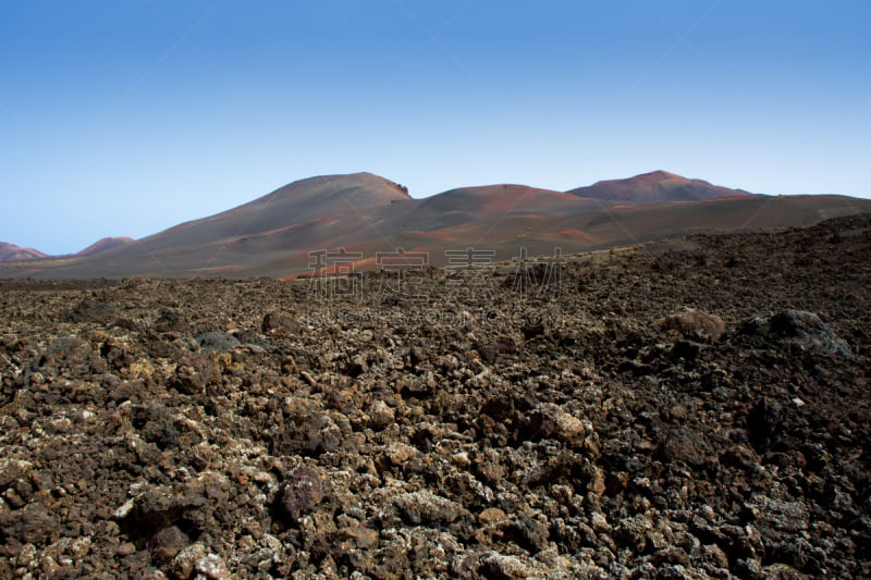 timanfaya national park,兰萨罗特岛,山,熔岩,帕尔马,金丝雀,水平画幅,沙子,无人,火山地形