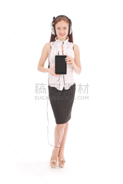 可爱的,少女,音乐,耳机,垂直画幅,青少年,艺术家,歌手,作曲家,青年人