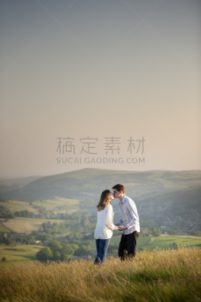 山,青年伴侣,saddleworth moor,垂直画幅,天空,美,留白,停泊的,旷野,摩尔人风格