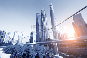 陆家嘴,上海环球金融中心,组物体,浦东,顶部,建筑业,国际著名景点,高处,著名景点,商务