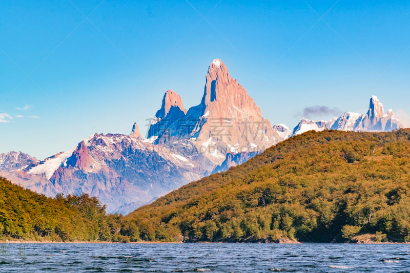 朴森诺,湖,山,阿根廷,风景,巴塔哥尼亚,费兹罗山,玻利维亚安迪斯山脉,水,气候